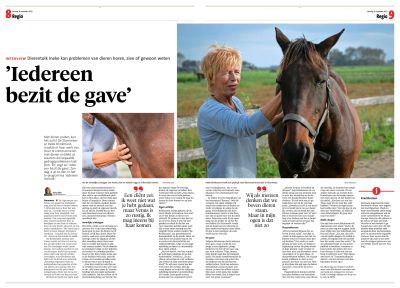 Dierentolk artikel noord hollands dagblad